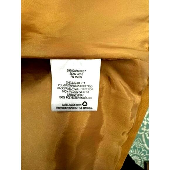 NWT!!! Metaphor ,Asymmetrical Zip Up ,Tan jacket, Faux Leather,Street Wear - Picture 9 of 13